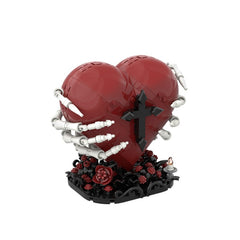562PCS Gothic Sacred Heart MOC Building Block Bricks |MocPixel