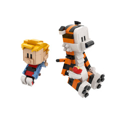 1284PCS Calvin And Hobbs Tree 3D Painting MOC Building Block Bricks |MocPixel