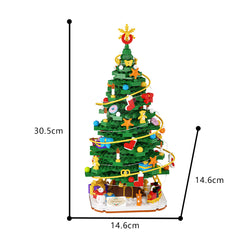 660PCS Christmas Tree With LED Light MOC Building Block Bricks |MocPixel