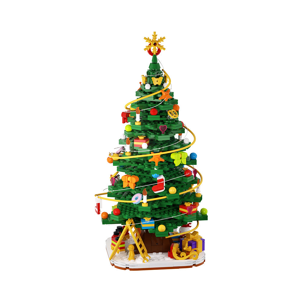 660PCS Christmas Tree With LED Light MOC Building Block Bricks |MocPixel