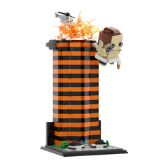 516PCS Bruce Willis - Death Hard MOC Building Block Bricks |MocPixel