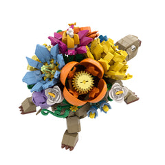 518PCS Turtle With Flower MOC Building Block Bricks |MocPixel