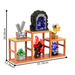 1067PCS Crystal Collection MOC Building Block Bricks |MocPixel