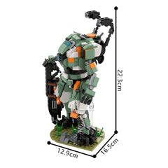 542PCS Titan Mecha BT-7274 MOC Building Block Bricks |MocPixel
