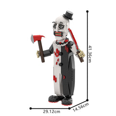 647PCS Art the Cllown MOC Building Block Bricks |MocPixel
