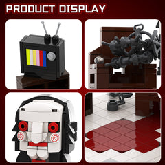 444PCS Screne of SAW MOC Building Block Bricks |MocPixel