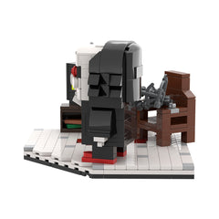 444PCS Screne of SAW MOC Building Block Bricks |MocPixel
