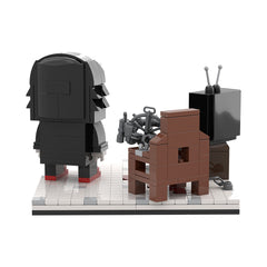 444PCS Screne of SAW MOC Building Block Bricks |MocPixel