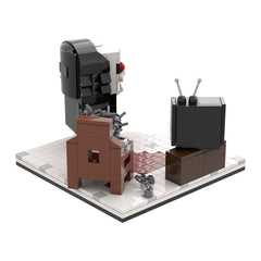 444PCS Screne of SAW MOC Building Block Bricks |MocPixel