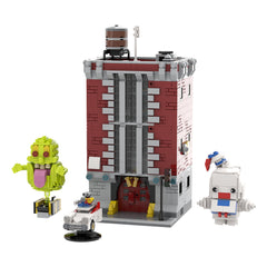 1510PCS Ghost Firehouse Company 8 MOC Building Block Bricks |MocPixel
