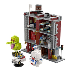 1510PCS Ghost Firehouse Company 8 MOC Building Block Bricks |MocPixel