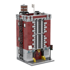 1510PCS Ghost Firehouse Company 8 MOC Building Block Bricks |MocPixel