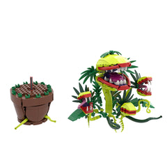Multiple Heads Audrey II - Little Shop of Horrors MOC Building Block Bricks |MocPixel