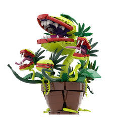 Multiple Heads Audrey II - Little Shop of Horrors MOC Building Block Bricks |MocPixel