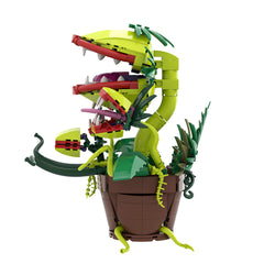 Multiple Heads Audrey II - Little Shop of Horrors MOC Building Block Bricks |MocPixel
