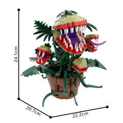 Multiple Heads Audrey II - Little Shop of Horrors MOC Building Block Bricks |MocPixel