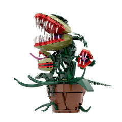 Multiple Heads Audrey II - Little Shop of Horrors MOC Building Block Bricks |MocPixel