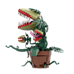 Multiple Heads Audrey II - Little Shop of Horrors MOC Building Block Bricks |MocPixel