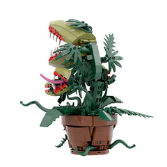 Multiple Heads Audrey II - Little Shop of Horrors MOC Building Block Bricks |MocPixel