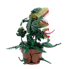 Multiple Heads Audrey II - Little Shop of Horrors MOC Building Block Bricks |MocPixel
