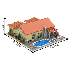 2417PCS Walter White's house-Breacking MOC Building Block Bricks |MocPixel