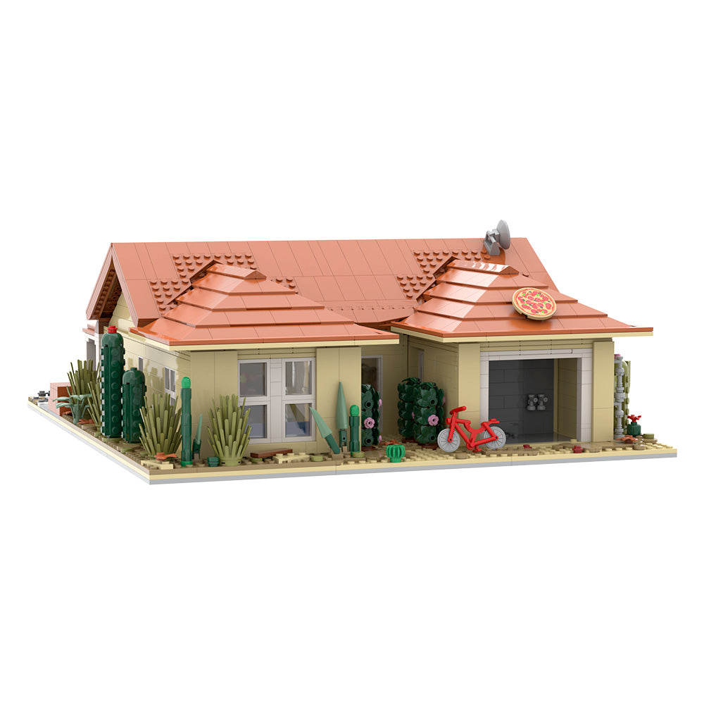 2417PCS Walter White's house-Breacking MOC Building Block Bricks |MocPixel
