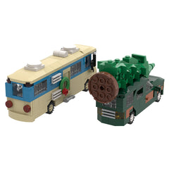 Xmas Vacation Mini House& RV MOC Building Block Bricks |MocPixel MOC Building Block Bricks |MocPixel