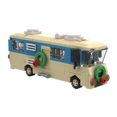 Xmas Vacation Mini House& RV MOC Building Block Bricks |MocPixel MOC Building Block Bricks |MocPixel