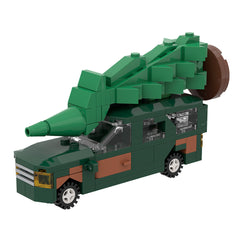 Xmas Vacation Mini House& RV MOC Building Block Bricks |MocPixel MOC Building Block Bricks |MocPixel