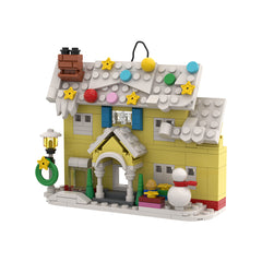 Xmas Vacation Mini House& RV MOC Building Block Bricks |MocPixel MOC Building Block Bricks |MocPixel