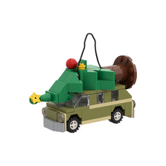 Xmas Vacation Mini House& RV MOC Building Block Bricks |MocPixel MOC Building Block Bricks |MocPixel