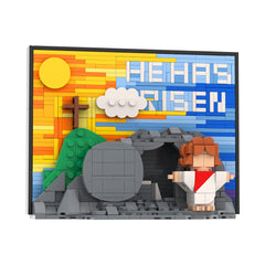 675PCS Jesus Resurrection Scene MOC Building Block Bricks |MocPixel