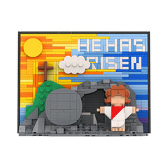675PCS Jesus Resurrection Scene MOC Building Block Bricks |MocPixel