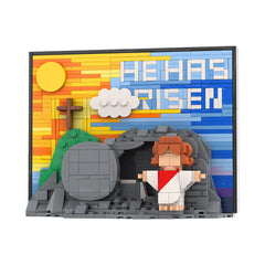 675PCS Jesus Resurrection Scene MOC Building Block Bricks |MocPixel