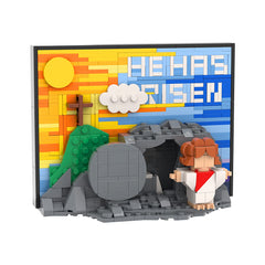 675PCS Jesus Resurrection Scene MOC Building Block Bricks |MocPixel
