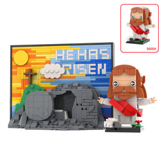 675PCS Jesus Resurrection Scene MOC Building Block Bricks |MocPixel