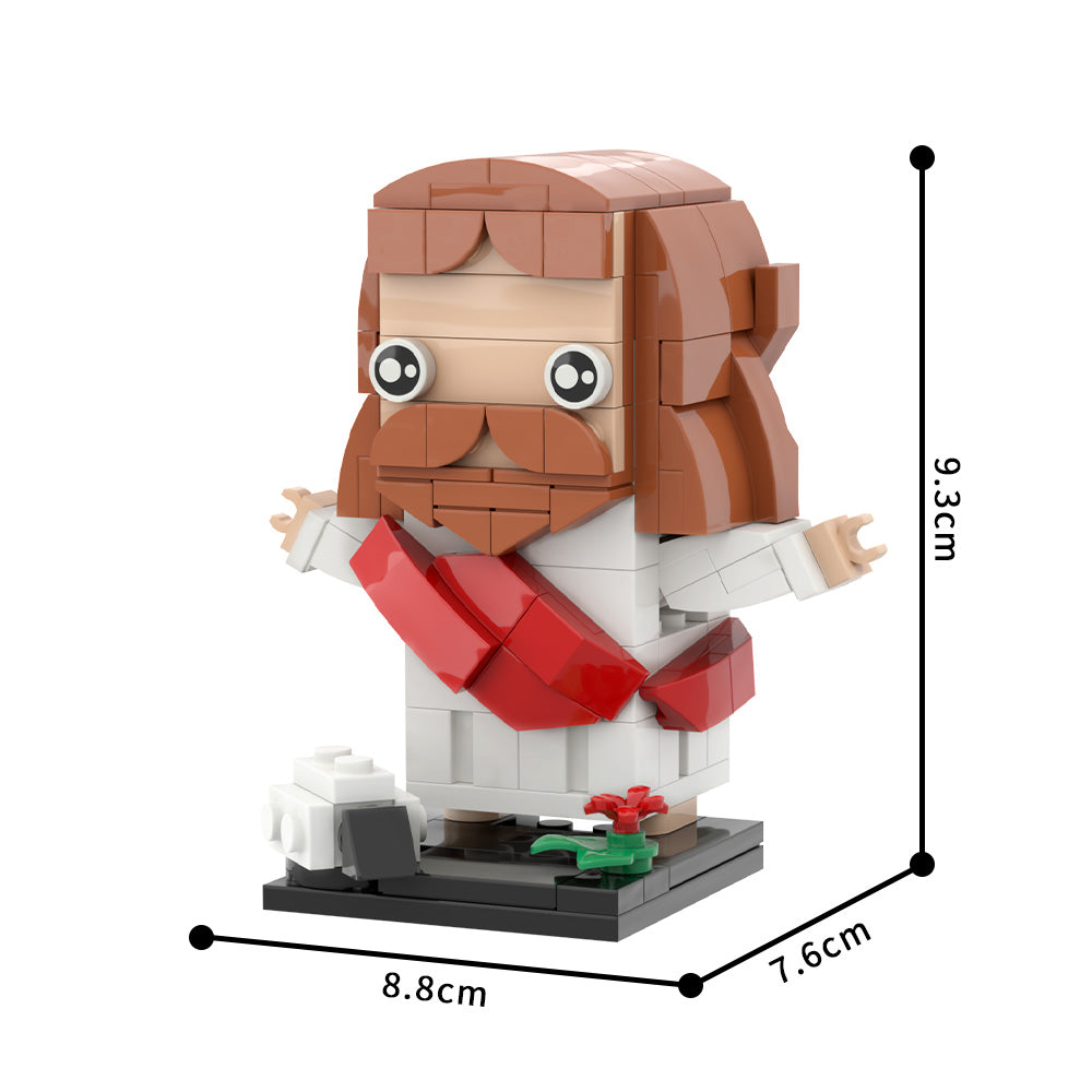 Myth Series - Jesus MOC Building Block Bricks |MocPixel
