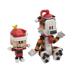 468PCS Calvin And Hobbs Christmas MOC Building Block Bricks |MocPixel