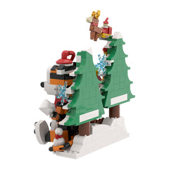 468PCS Calvin And Hobbs Christmas MOC Building Block Bricks |MocPixel