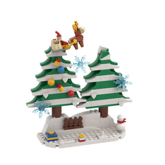 468PCS Calvin And Hobbs Christmas MOC Building Block Bricks |MocPixel