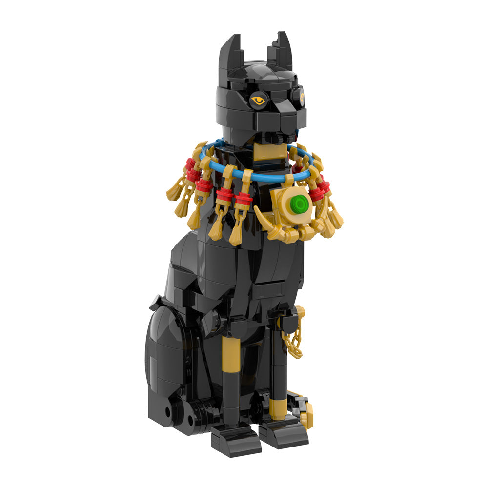 414PCS Egypt Cat MOC Building Block Bricks |MocPixel