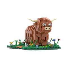 398PCS Highland cattle/ Kyloe MOC Building Block Bricks |MocPixel
