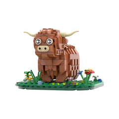 398PCS Highland cattle/ Kyloe MOC Building Block Bricks |MocPixel