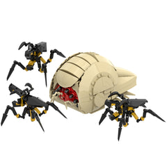 434PCS Starship Tropers Brain worm MOC Building Block Bricks |MocPixel