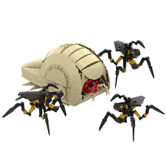 434PCS Starship Tropers Brain worm MOC Building Block Bricks |MocPixel