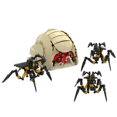 434PCS Starship Tropers Brain worm MOC Building Block Bricks |MocPixel