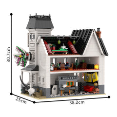 2196PCS BeetIejuice House MOC Building Block Bricks |MocPixel