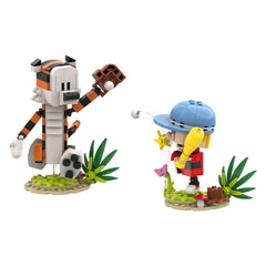 306PCS Calvin and Hobbs-Baseball MOC Building Block Bricks |MocPixel