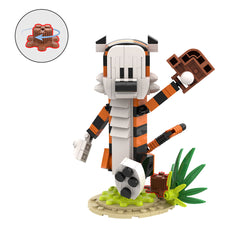 306PCS Calvin and Hobbs-Baseball MOC Building Block Bricks |MocPixel