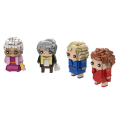 1002PCS Girls Of Golden--Blanche Devereaux/Dorothy Zbornak/Sophia Petrillo/Rose Nylu MOC Building Block Bricks |MocPixel